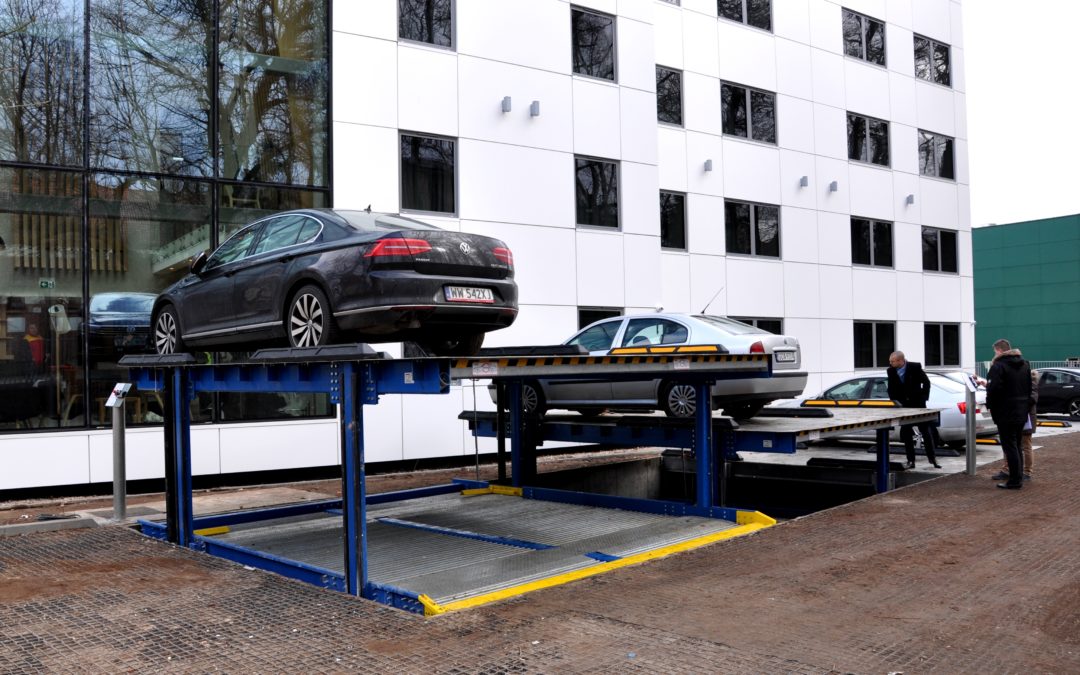MODULO Parking systems in new hotel in Sopot